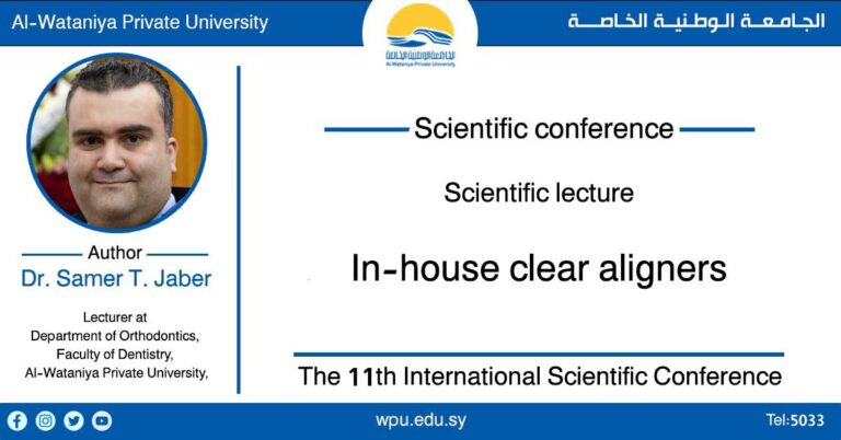 Scientific lecture by Dr. Samer T. Jaber -The 11th International Scientific Conference –