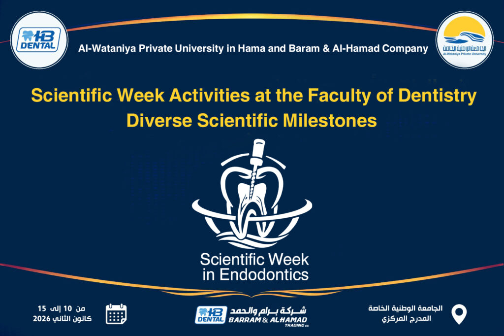 Scientific Week Activities at the Faculty of Dentistry Diverse Scientific Milestones