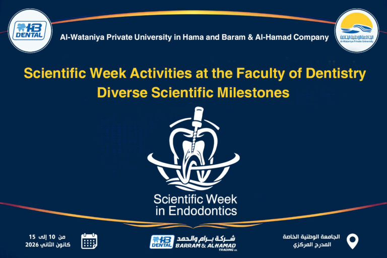Scientific Week Activities at the Faculty of Dentistry Diverse Scientific Milestones