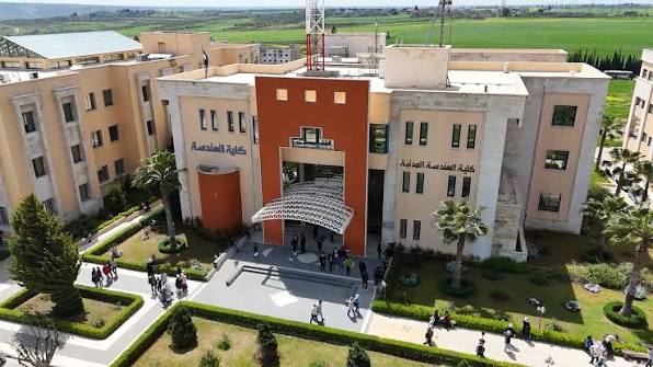 Faculty of Engineering building at Al-Wataniya Private University