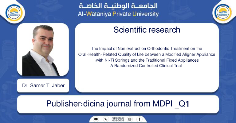 The Impact of Non-Extraction Orthodontic Treatment on the Oral-Health-Related Quality of Life between a Modified Aligner Appliance with Ni-Ti Springs and the Traditional Fixed Appliances: A Randomized Controlled Clinical Trial