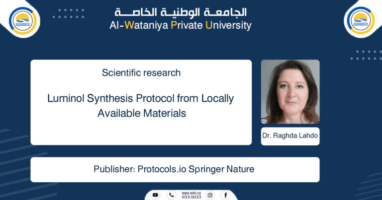 Luminol Synthesis Protocol from Locally Available Materials