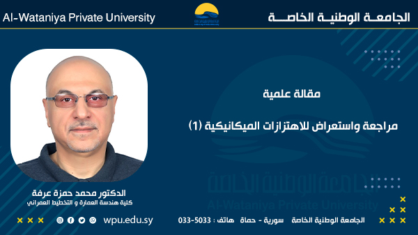 مراجعة واستعراض للاهتزازات الميكانيكية (1)
