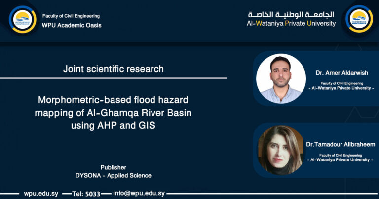 Morphometric-based flood hazard mapping of Al-Ghamqa River Basin using AHP and GIS